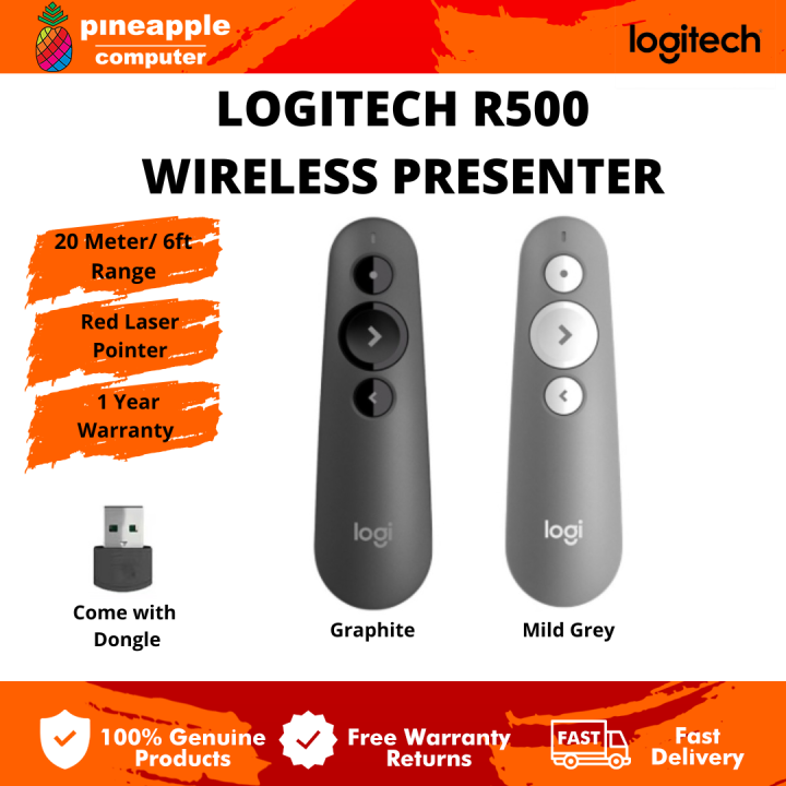 Logitech R500 Wireless Laser Presenter (910005388)/ Logitech R400