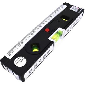 Construction Torpedoes Level Feature 100ft Red Beam 45° 90° 180° Angle Adjustment LED Bubble & Magnetic Mounting System