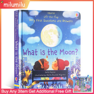 What is the Moon? (Very First Lift-the-Flap Questions & Answers) Board book by Katie Daynes Original English books