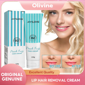 Jaysuing Lip Hair Removal Cream Hair Removal Cream For Face Fuzz Hair Remover Cream Upper Hair Removal Fuzz Remover For Facial Moisturizing Depilatory Cream for Women Delicate Face Areas Upper Lip Chin and Face Hair Remover