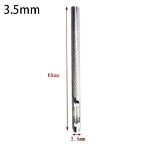 2.5/3/3.5/4mm Belt Hole Punchers Round Hole Hollow Watch Band Tools Hand Tools Galvanized Leather Punch Kit Belt