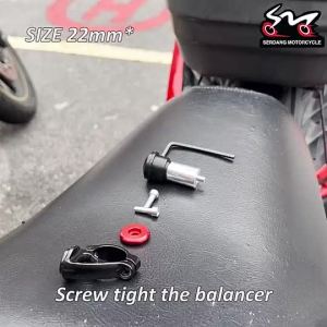 Universal Side Mirror Balancer Handlebar End Bar Motorcycle Pemegang Tangan Motosikal