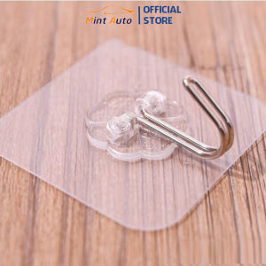 1 Cái Móc Dán Tường Chịu Lực Siêu Dính Trong Suốt Chịu Lực Tốt Treo Tường Chắc Chắn Giá Rẻ 6x6 cm