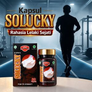 Kapsul SOLUCKY Ath-Thoifah Obat Kejantanan Pria Dewasa Kuat Tahan Lama Ejakulasi Dini