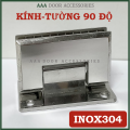 Bản lề phòng tắm cabin kính cường lực (Bản lề bắt Kính Tường 90 độ) VVP. 