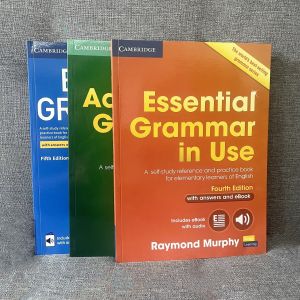 3 Books Cambridge Essential English Grammar in Use Collection Books Advanced Essential English Grammar in Use