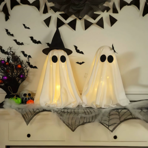 Trang trí bóng ma Halloween trang trí bóng ma đáng sợ Halloween mantel nhà trong nhà và trang trí mặt bàn