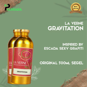 Bibit Parfum Murni GRAVITATION | LA VERNE 500ml SEGEL