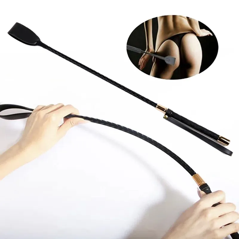 sex toy whip BDSM Bondage 45CM Butt Whip Spank Paddle Leather Whip Flirting Couples Fun  punishment Sex Toys 100% Waterproof Sex Toy Single Item Private Packaging -  Lazada
