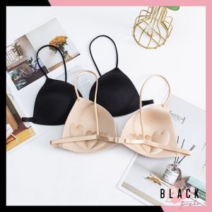 ♛ Blackpinks ♛ Bra Wanita Cup Segitiga Tanpa Kawat Model Sexy 1001