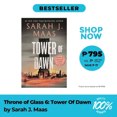 Throne of Glass 6: Tower Of Dawn by Sarah J. Maas - Trade Paperback - Sci-Fi - Fantasy - Horror