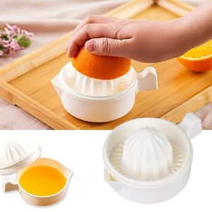 Multifunction Manual Juicer Double Layer Household Manual Citrus Juicer Orange Lemon Fruit Squeezer Cup with Handle