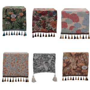 Tablecloth Farmhouse Table Runner with Handwoven Fringe Elegant for Dining Room Decoration 120/140/160/180cm