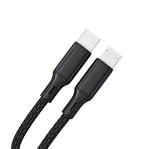 High Strength Nylon USB Car Cable USB C/Micros USB Supports Fast Charging And Data Transfer For Type C Device