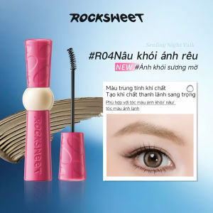 [ Mẫu mới ] Mascara chuốt mày lâu trôi lên màu tự nhiên Rock Sweet Eyebrow Tint 4.5g  - Thương hiệu: Rock Sweet - Khối lượng: 4.5g