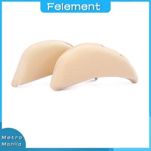 4pair Front Toe Pads Forefoot Foam Pads Toe Filler Insoles For High Heel Shoes