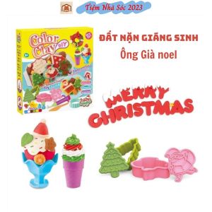 Đồ Chơi Đất Nặn Giáng Sinh Kèm Nhiều Khuôn Color Clay DIY Món Quà Giáng Sinh Ý Nghĩa Cho Bé-Tiệm Nhà Sóc 2023
