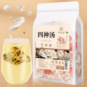 Chinese Herb Sishen Decoction (300g/20pcs) Clearing Dampness & Heat四神汤/茯苓莲子芡实山药四物/大麦薏米茶 - 祛湿清热健脾养胃补益心肺