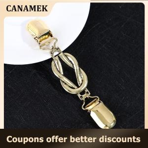 【 CANAMEK 】 Sweater Cardigan Clip Duck-mouth Clip Sweater Pin Brooch Clothing Decor Jewelry