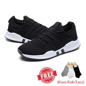 Techdoo  Sepatu Sneakers Ringan Sport Kasual  Running Shoe EE01