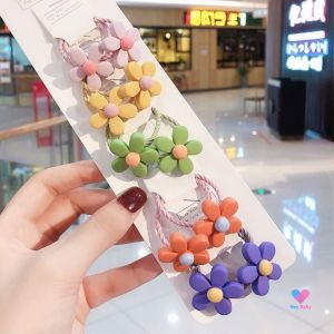 1 แพ็ค(10 ชิ้น) ยางรัดผมเด็ก ยางรัดผมเด็กผู้หญิง เครื่องประดับเด็ก ยางรัดผมน่ารัก ของใช้เด็ก เซตยางรัดผม แต่งผมเด็ก BS17