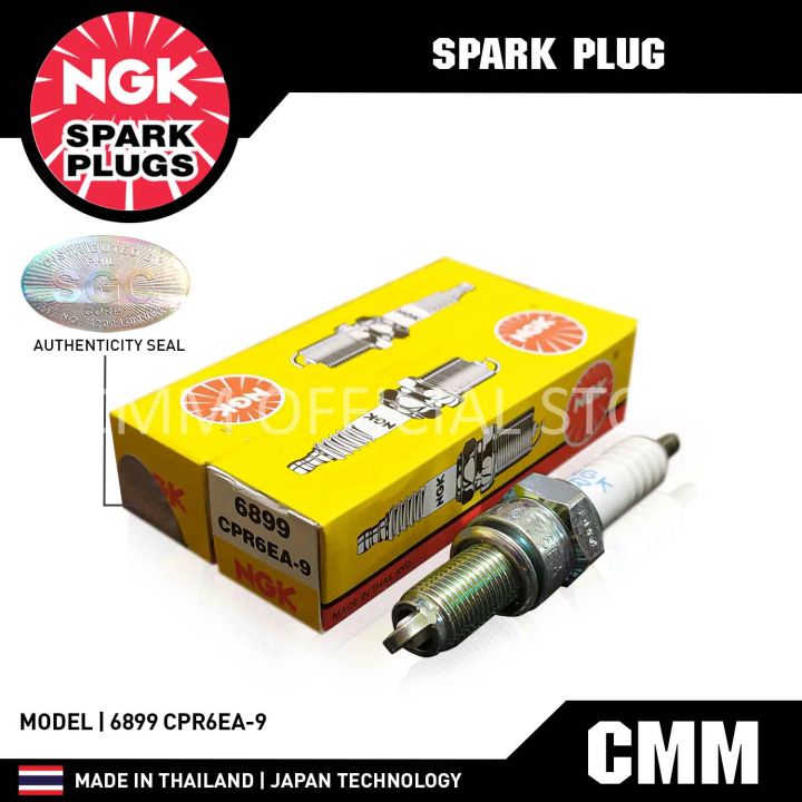 NGK Spark Plug CPR6EA9 for XRM 125, WAVE 125, RS, RAIDER J 115 Fi