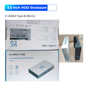ORICO 3.5" Type-C Hard Drive Enclosure 5Gbps SATA to USB3.0 USB3.1 HDD Case for SSD HDD PC Laptop Metal+ABS Heat Dissipation