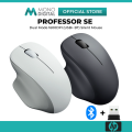 HP PROFESSOR SE 1600DPI DUAL MODE (2.4GHZ + BLUETOOTH 5.4) SILENT MOUSE WITH 3 BUTTON AND ERGONOMIC DESIGN MICE. 