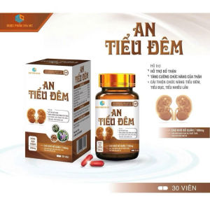 Viên Uống An Tiểu Đêm – Hỗ Trợ Giảm Tiểu Đêm Tiểu Đục Tiểu Rắt (hộp 30 viên)