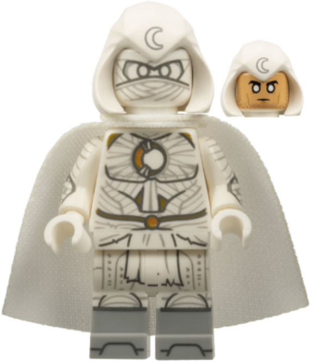 LEGO MINIFIGURE colmar14 Super Heroes Moon Knight Marvel Series - Main Image