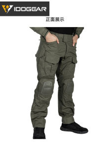2025IDOGEAR แมงป่องเหล็กตัวน้อย รุ่นใหม่ G3 ชุดกางเกงฝึกซ้อมยุทธวิธี สีพื้น ชุดกางเกงฝึกซ้อมกลางแจ้ง แผ่นรองเข่ายืดหยุ่น