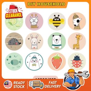 [12pcs/24pcs/36pcs] Anti Mosquito Repellent Patch Sticker Cartoon Design Non-Woven Essential Oil Sticker Baby Kids/ Pelekat Halau Nyamuk 防蚊贴