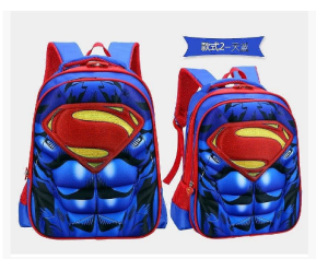 Tas Ransel Anak Motif Superman 3D BAG822