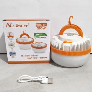 Lampu Emergency Gantung Camping LED N-LIGHT 300W model Q103 Lampu Darurat Lampu Taman Lampu bakpau Lampu Multifungsi