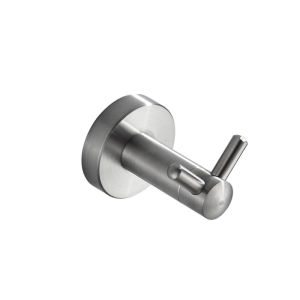 BAOKEMO Wall Mounted Round Bottom Wall Hook Bathroom Accessory Stainless Steel Multifunctional Hook
