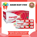 PANADOL MERAH EXTRA PARACETAMOL 500 MG BOX 10 STRIP ISI 100 KAPLET. 