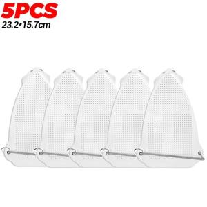 5Pcs White Ironing Shoe Covers Non Stick PTFE Iron Protector for Electric Iron Soleplate Anti Scorch Laundry Products Clothes Care