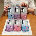 casing Vivo V29 5G glitter paper design beautiful butterfly pattern soft phone case vivo V29 5G phone cover. 