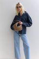 Sugar Monday Pleat Shoulder Bag with Crossbody strap. 