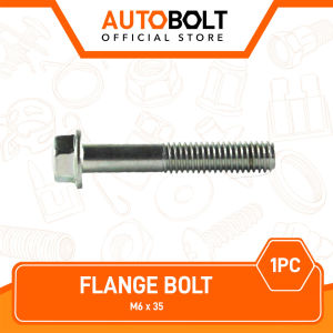 Baut Bolt Flange M 6 x 35-M6- M6x35-6x35 K8-Kunci 8 Baud Topi