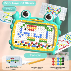 #Readystock Crab Magnetic Drawing Board Kids Education Toys Mainan Melukis Doodle Board with Pen Educational Toys