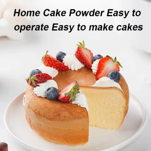 Cake Ingredients Smooth Cream Easy to Operate Baking Powder Delicious and Healthy Delicate Fluffy
