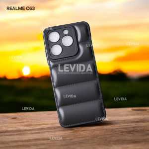 Realme C61 Case Bantal Case Pillow Black softcase Realme C61
