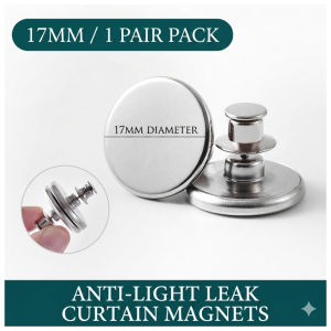 Magnetic Curtain Clip Detachable Magnetic Button Room Accessories Metal Curtains Buckle Holdback DIY Craft Home Decor