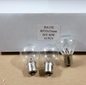 10Pcs/Lot/Box 1156 1157 BAY15D BA15S 48V 56V 40W Lamp Bulb For Headlight Head Lamp Working Light For Japan Toyota TCM NICHIYU Komatsu Sumitomo Shinko Electric Forklift