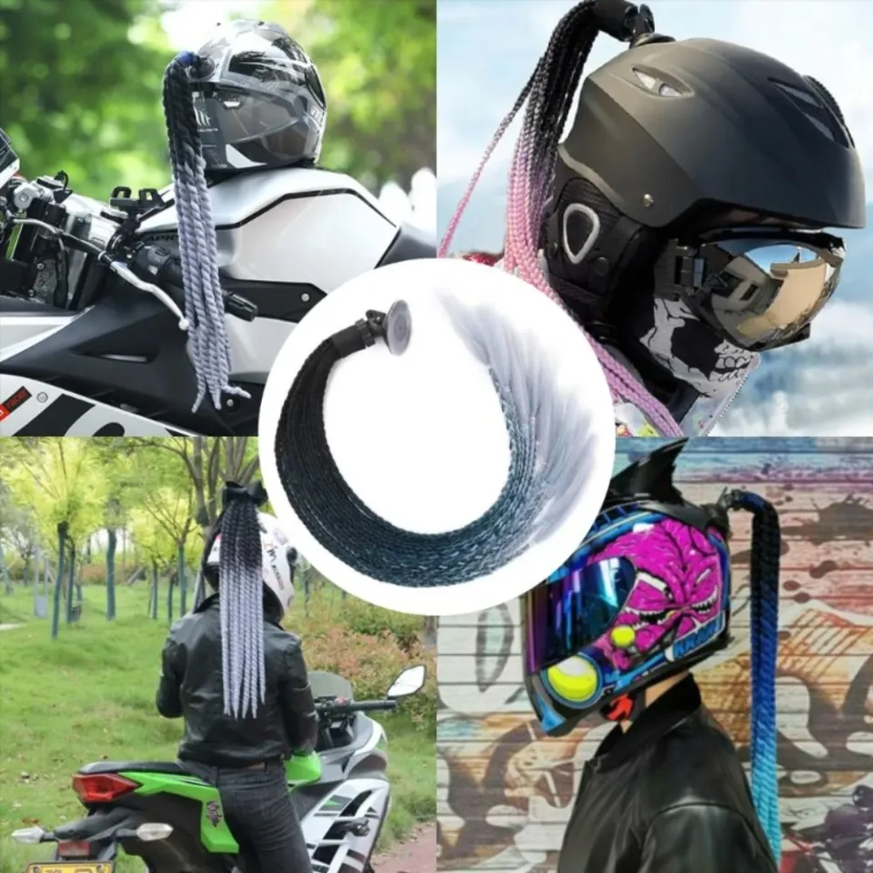 Photography Helmet Girl Kerala YIDIA Portable Gradient Ponytail