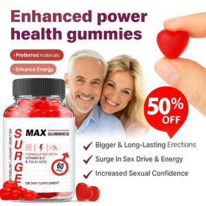 Power Health Gummies with Vitamin C & Collagen Reduce Anxiety Boost Immunity Strong Bones Joints Support Tasty Nutrition Supplement for Adults