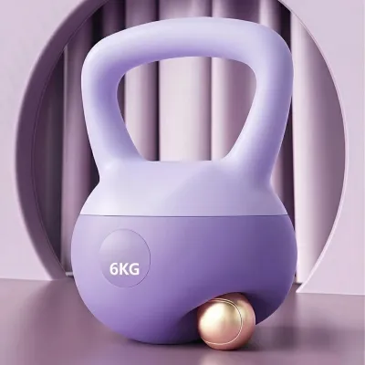 【Fast Delivery】PVC Soft Kettlebell (2.5kg 4kg 5kg 6kg 8kg 10kg ) IDEAL FOR ANY AGE OR GENDER Soft soles wont damage the floor high-quality slightly textured handle provides a comfortable & secure grip for high reps