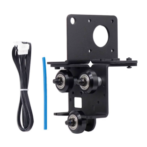 Metal Plate Kit for Dual Gear Extruder for Ender3 and CR10S 3D Printers High Quality Aluminum Plate with Pulleys & Cable