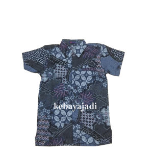 Kemeja Batik Anak Laki-laki Usia 6 12 Tahun Sekolah TK SD Motif Terbaru